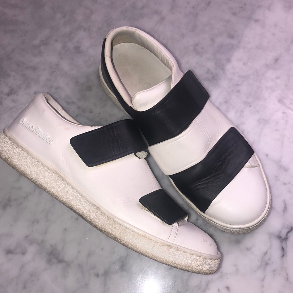 Acne Studios Black And White Sneakers Size 6